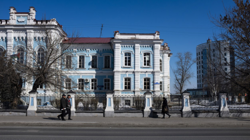 Tyumen, Russia, March 24 2017. State agrarian University of Northern TRANS-Urals, former Tyumen agricultural Academy. The concept of education, culture, history.