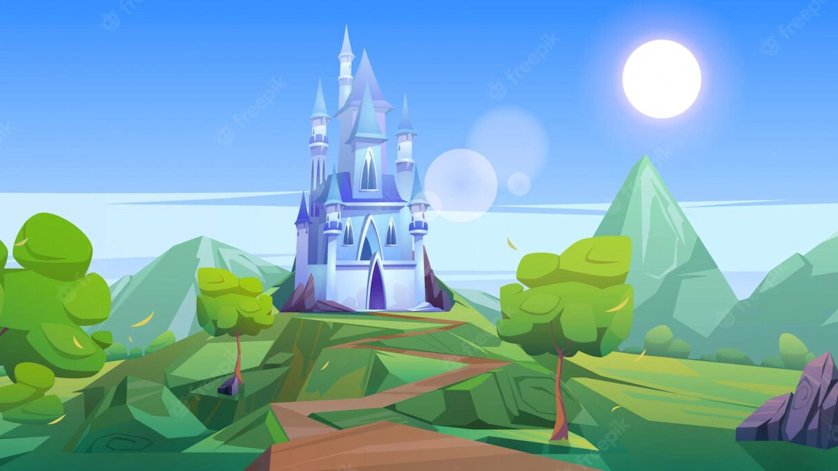 fairy-tale-castle-in-mountains-vector-cartoon-landscape-of-fairytale-kingdom-with-rocks_107791-4999